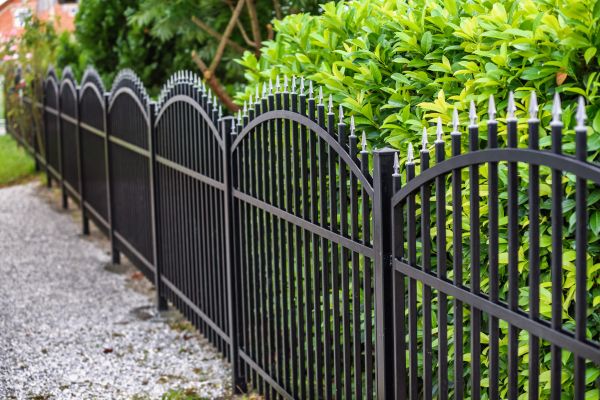 Iron Fence Pressure Washing in Paso Robles