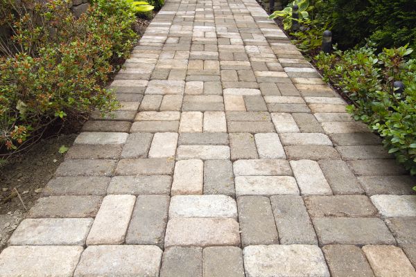 Paver Walkway Cleaning in Paso Robles
