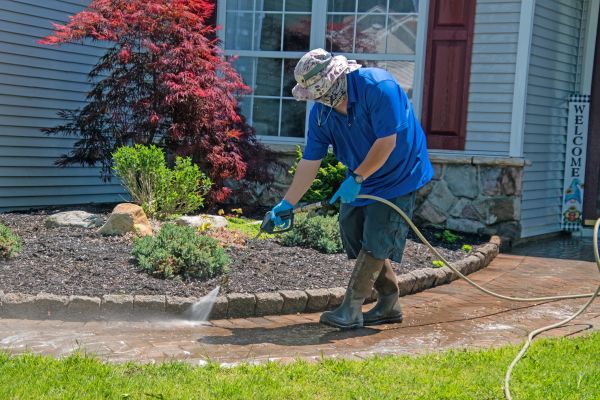 Brick Walkway Cleaning in Paso Robles