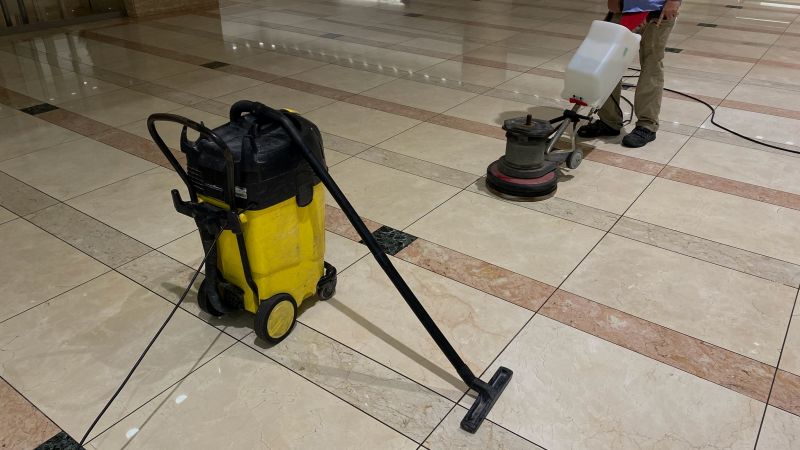Exterior Floor Cleaning